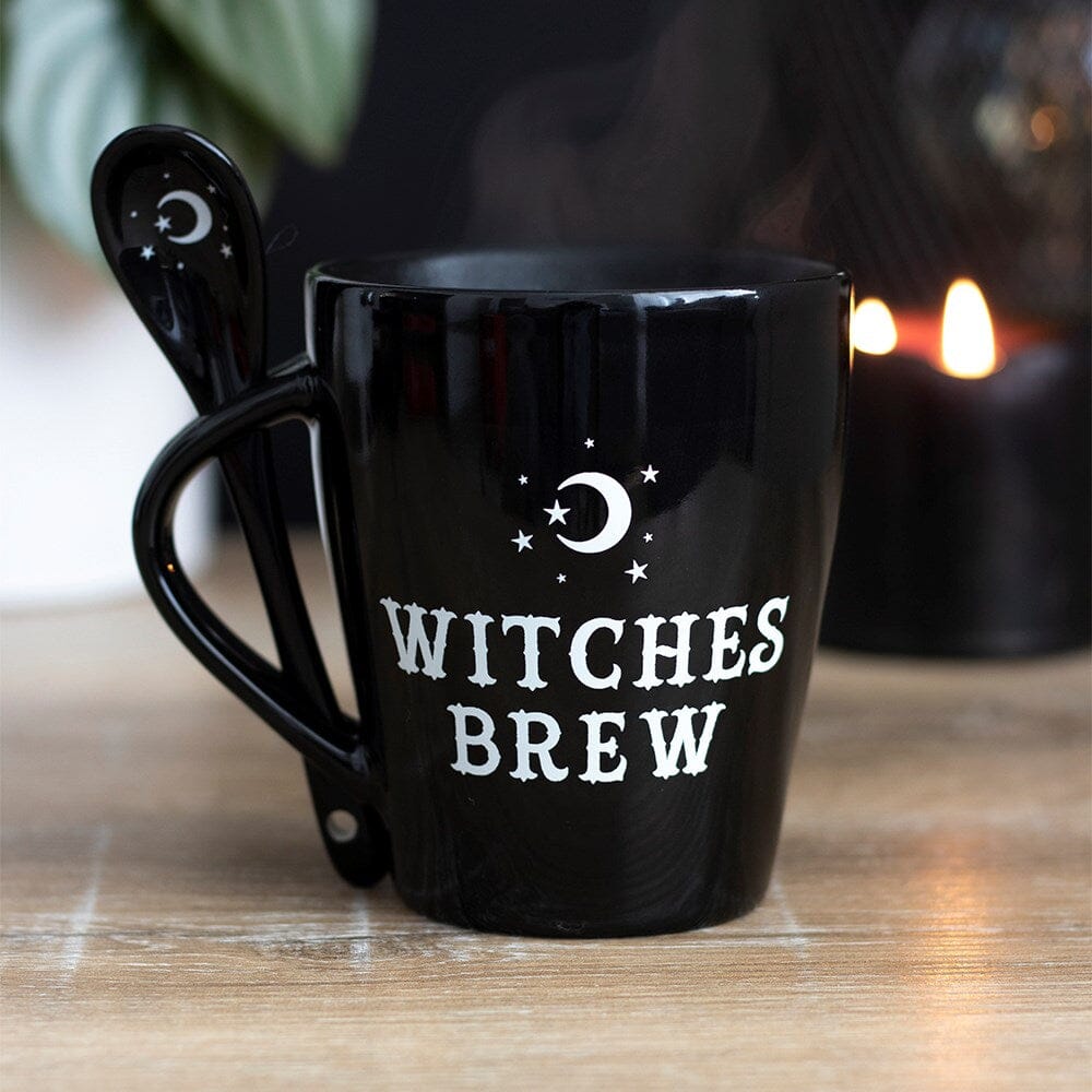 Witches Brew Mug and Spoon Set Gifts & Decor Earth Fairy 