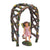 Flower Archway, a miniature resin decoration for the fairy garden