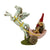 Miniature Gnome & Turtle Bride with Pegasus Figurine