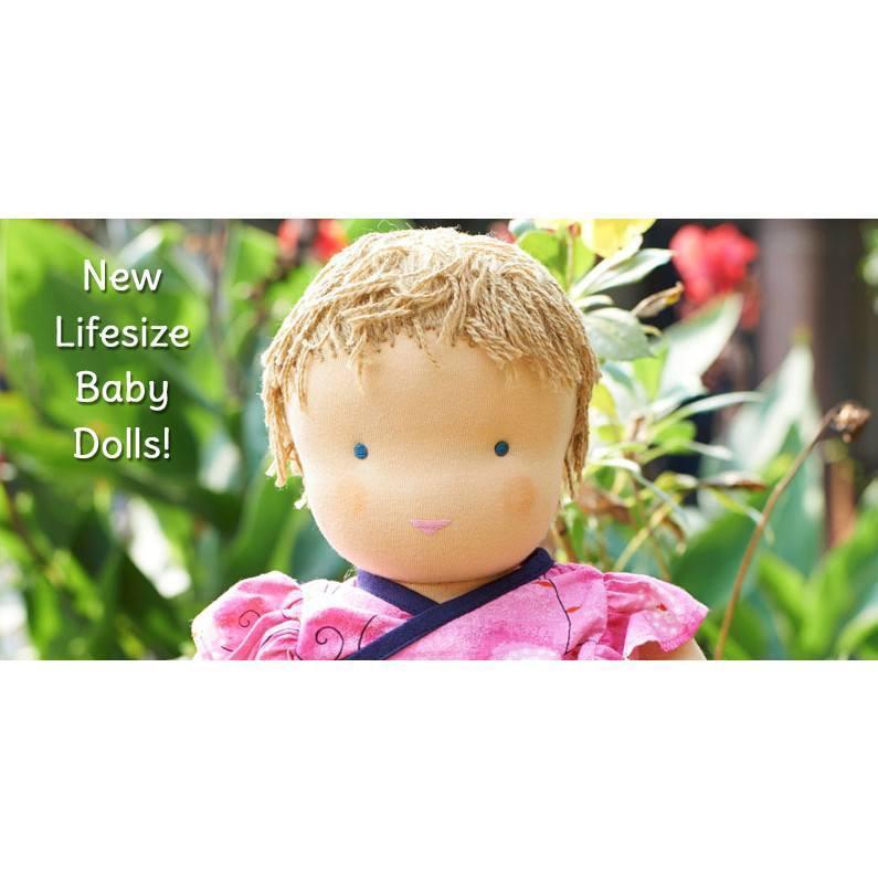 Steiner Waldorf Lifesize Baby Dolls