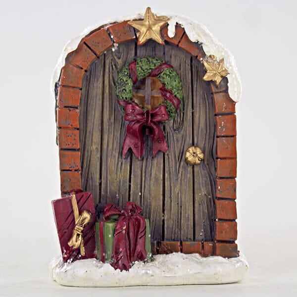 Christmas Fairy Door Fairy Doors, Windows &amp; Mailboxes Earth Fairy 