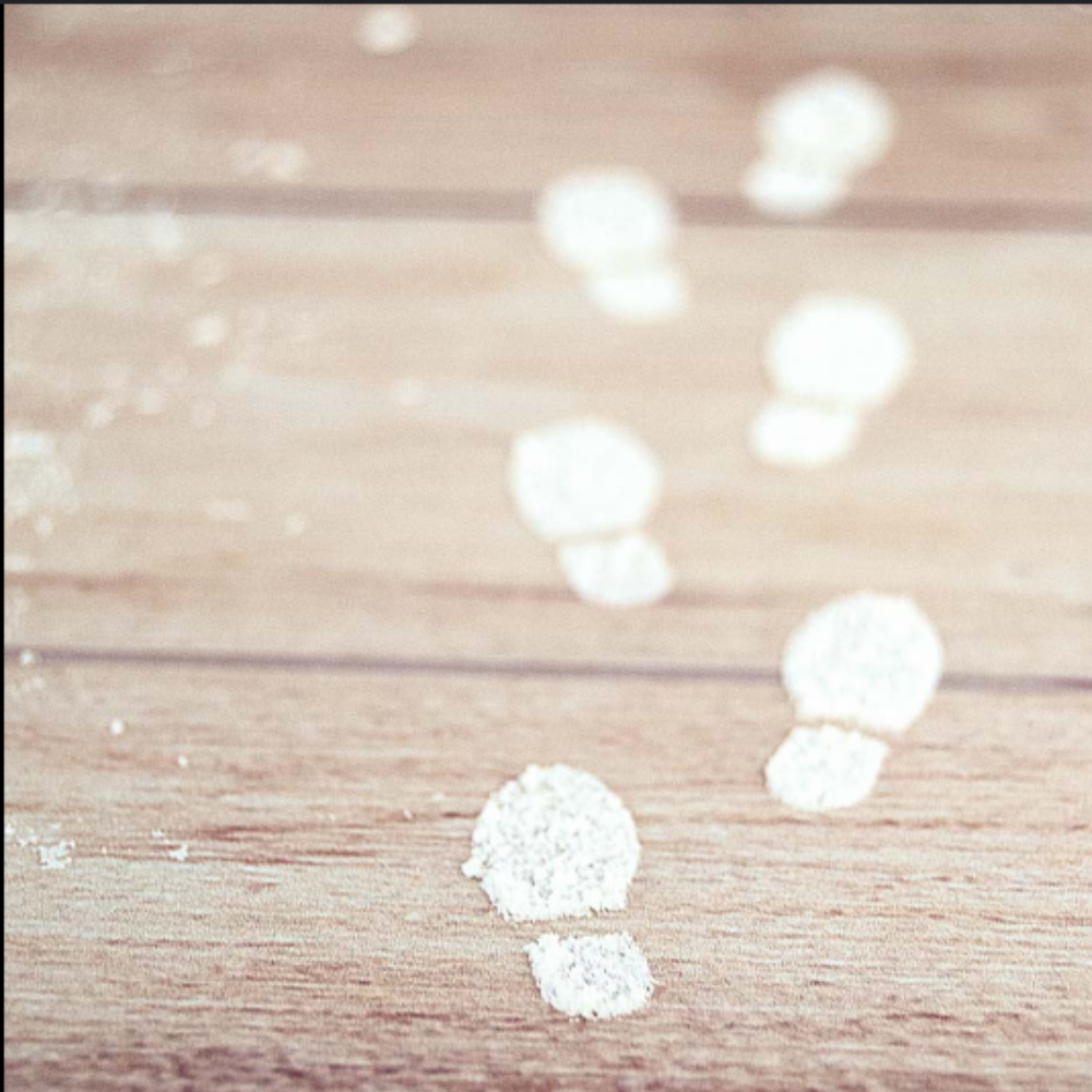 Elf / Fairy Footprint Stencil