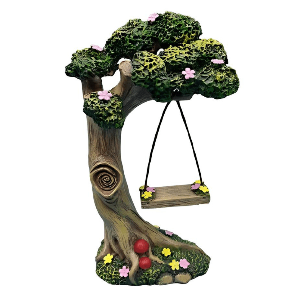 Fairy Tree Swing Fairy Garden Landscaping Earth Fairy 