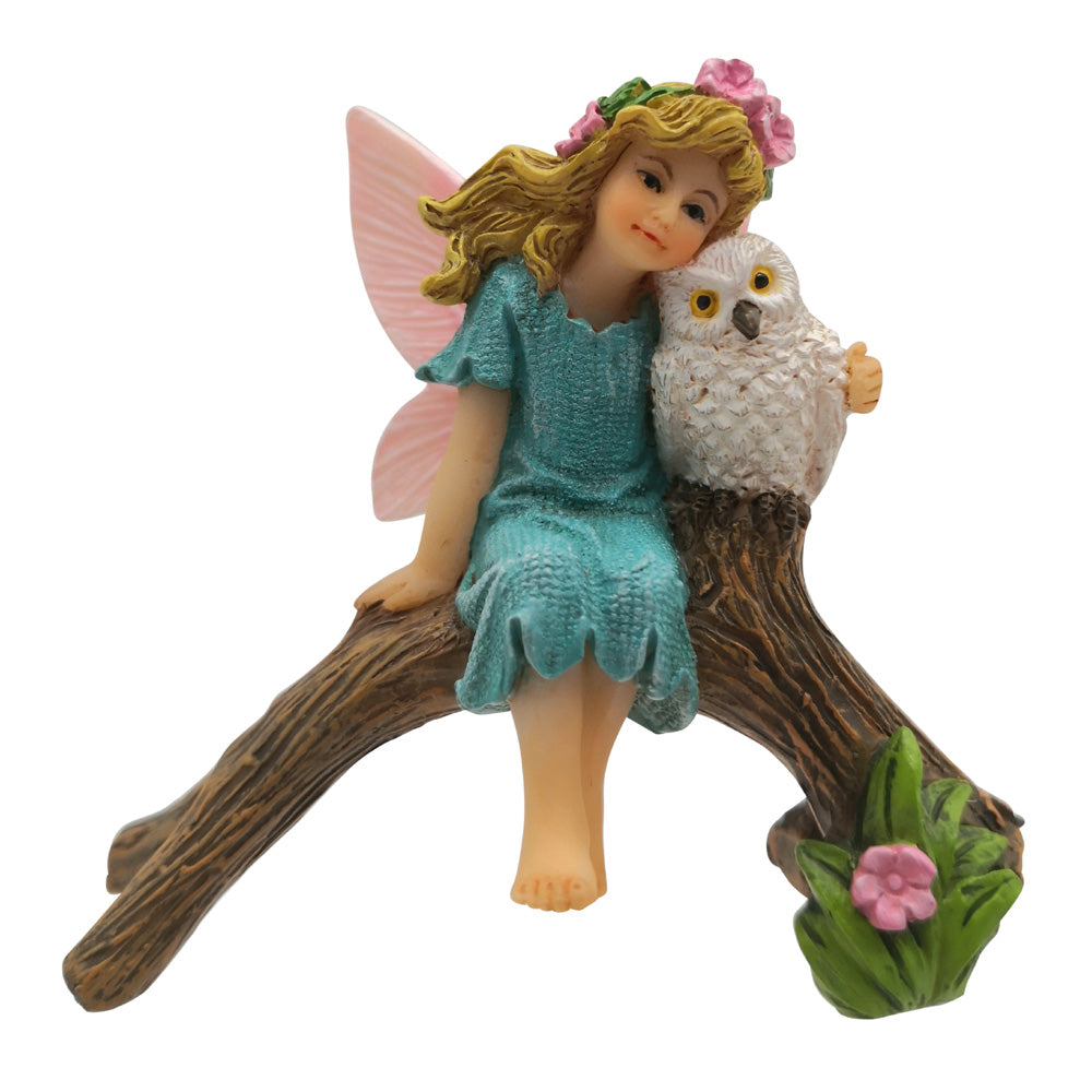 Fairy Layla with Snowy Owl