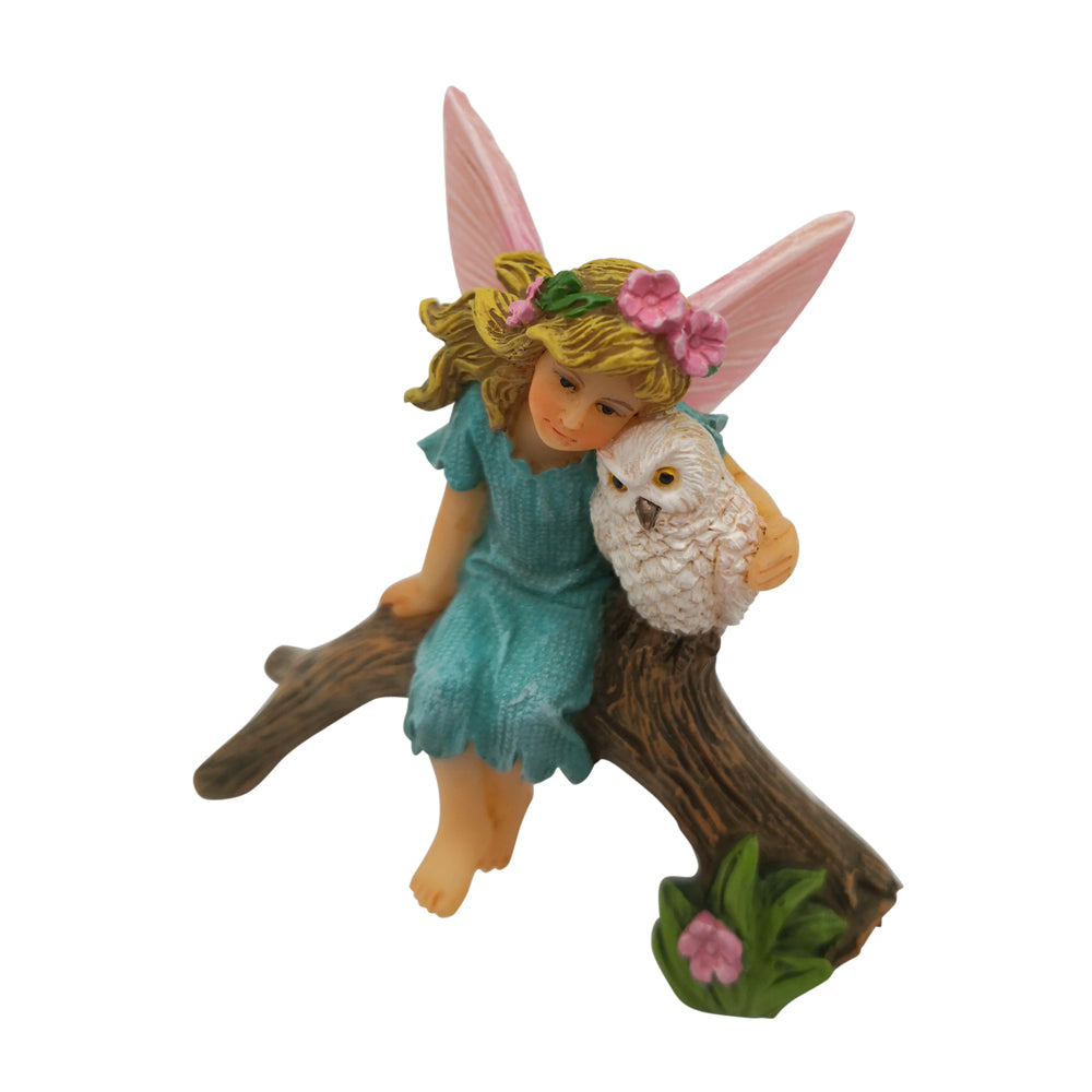 Fairy Layla with Snowy Owl