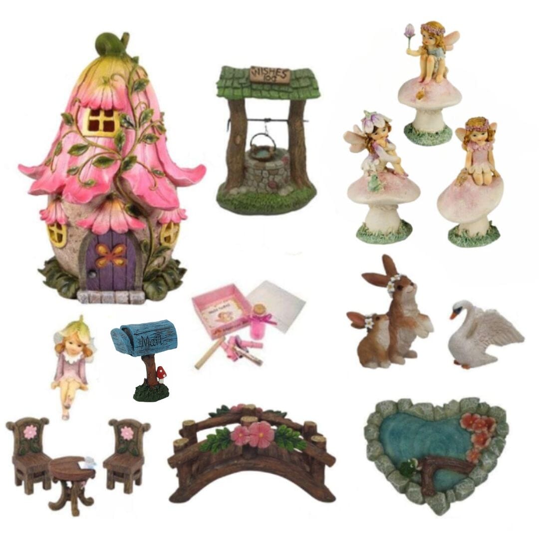 Fairy Houses with Battery Lights