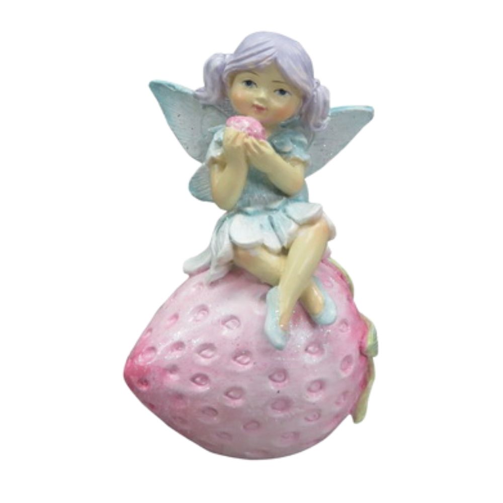 Flower Garden Fairy on Strawberry
