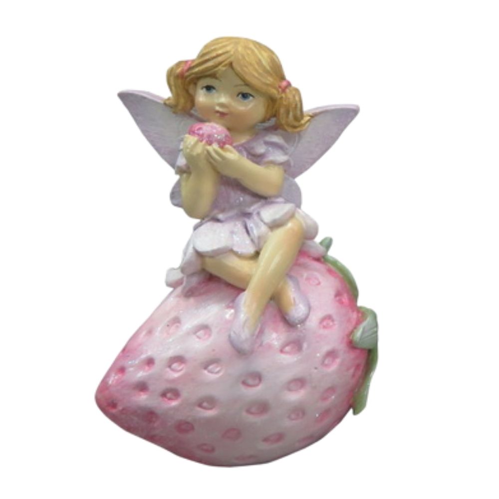 Flower Garden Fairy on Strawberry