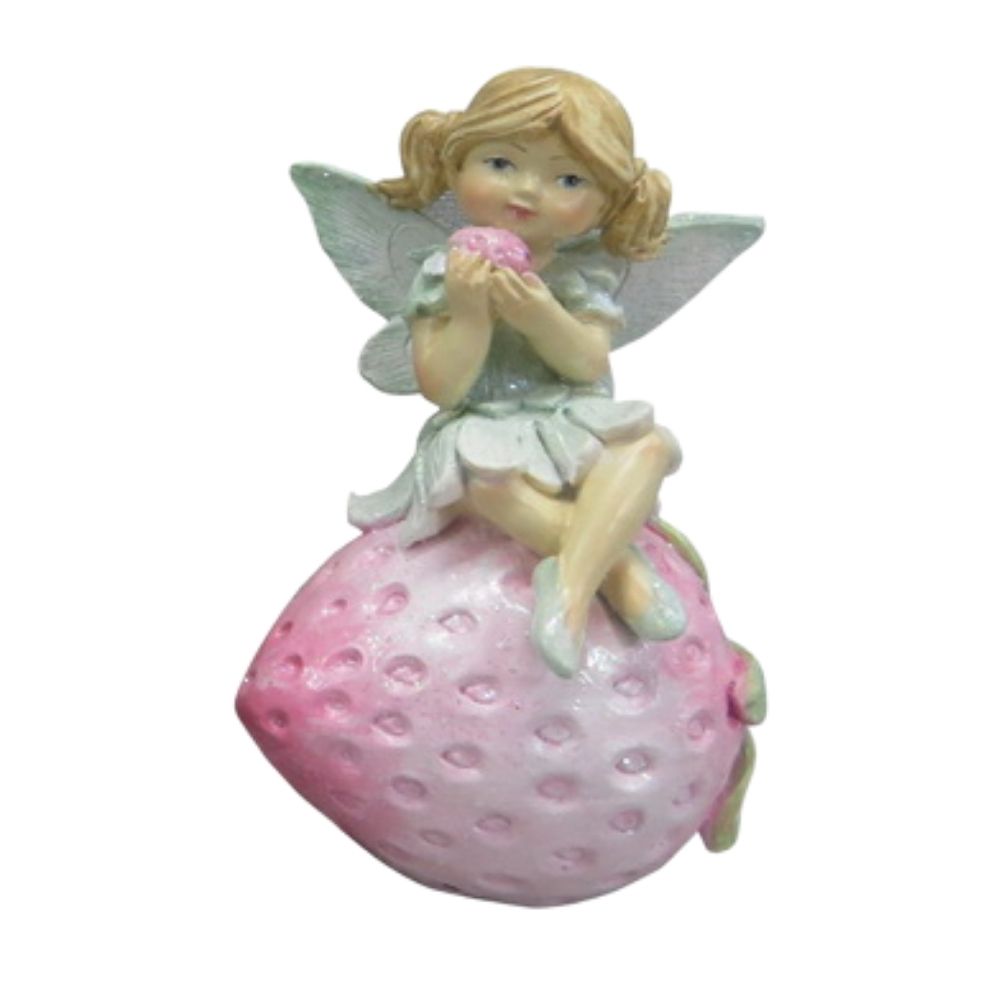 Flower Garden Fairy on Strawberry