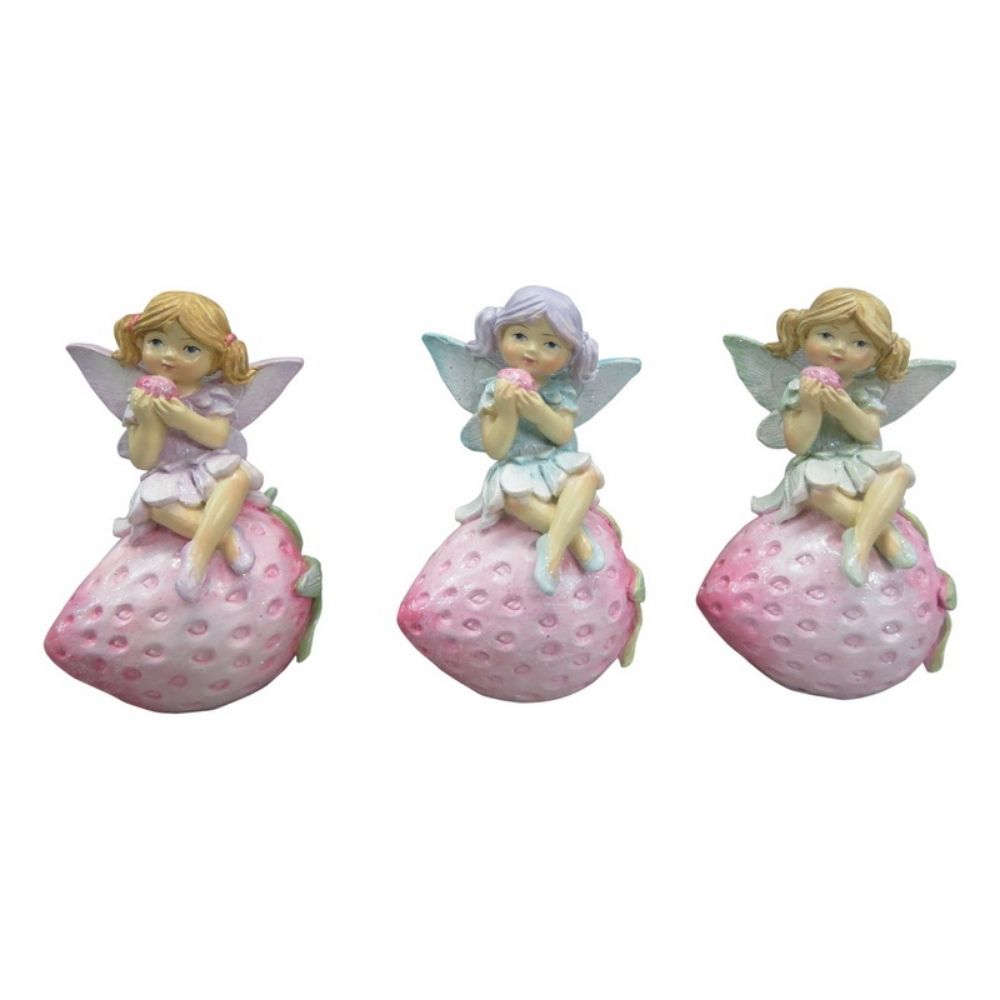 Flower Garden Fairy on Strawberry