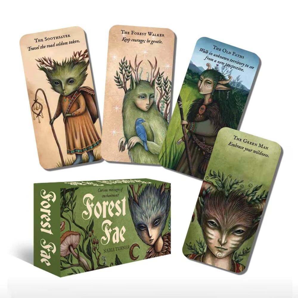 Forest Fae Message Cards Fairy, Oracle &amp; Tarot Cards Earth Fairy 