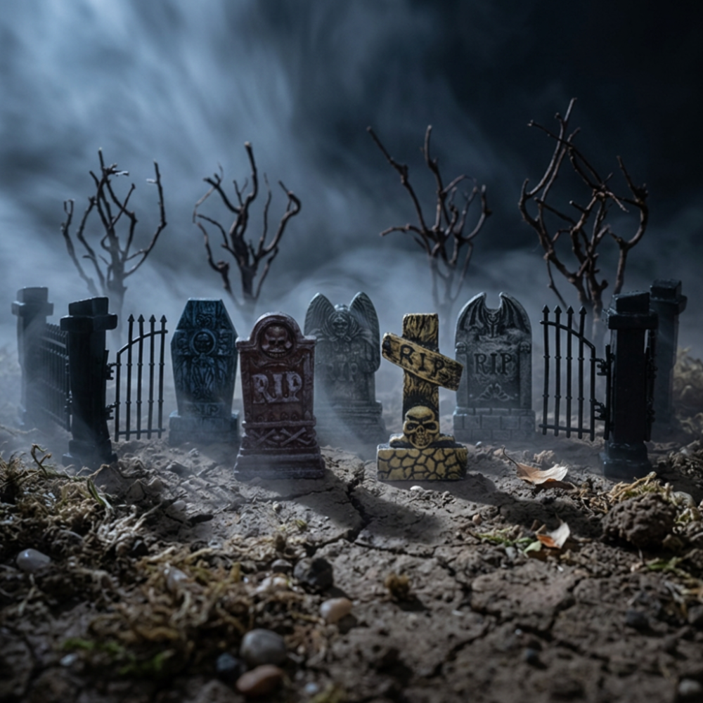 Spooky Graveyard Set
