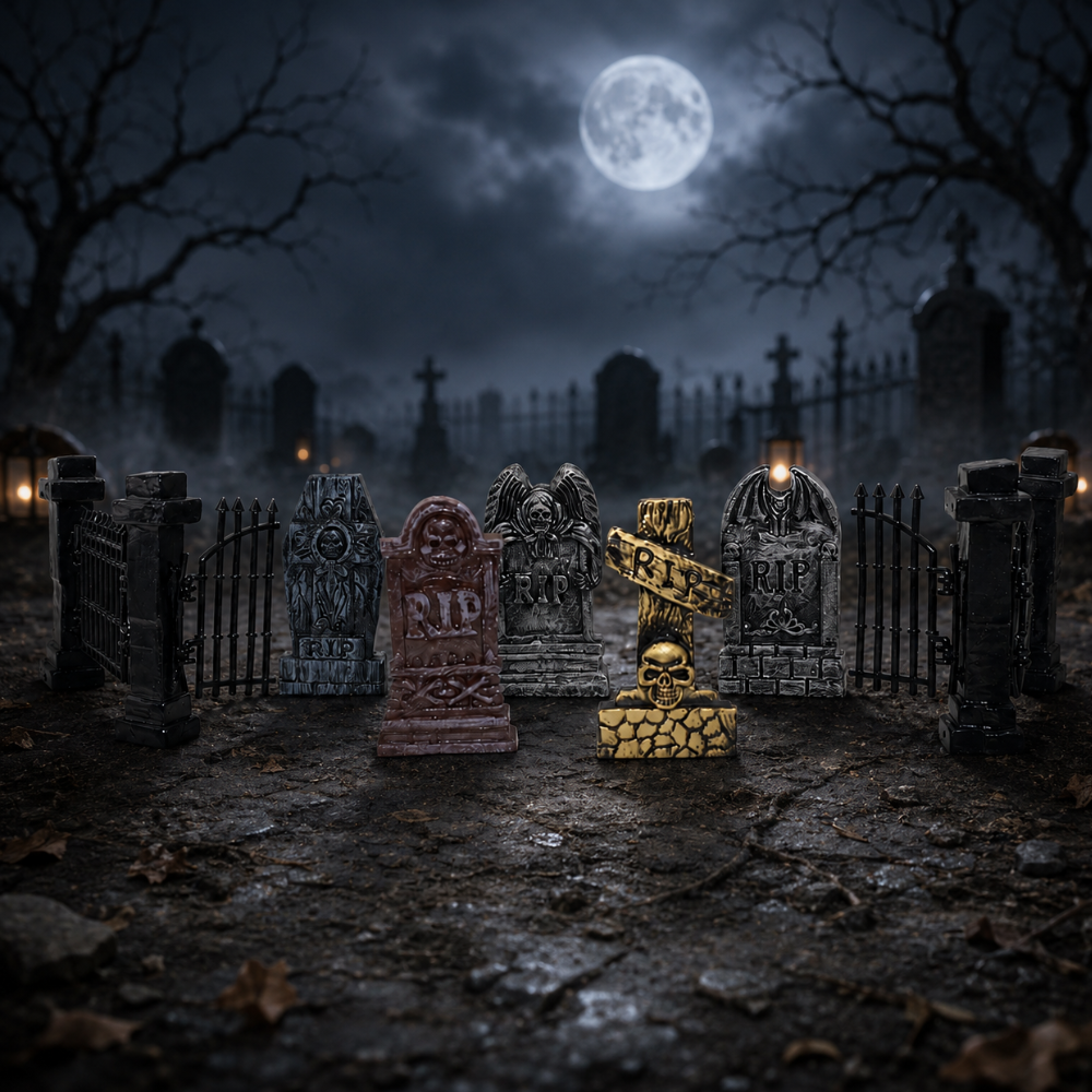Spooky Graveyard Set