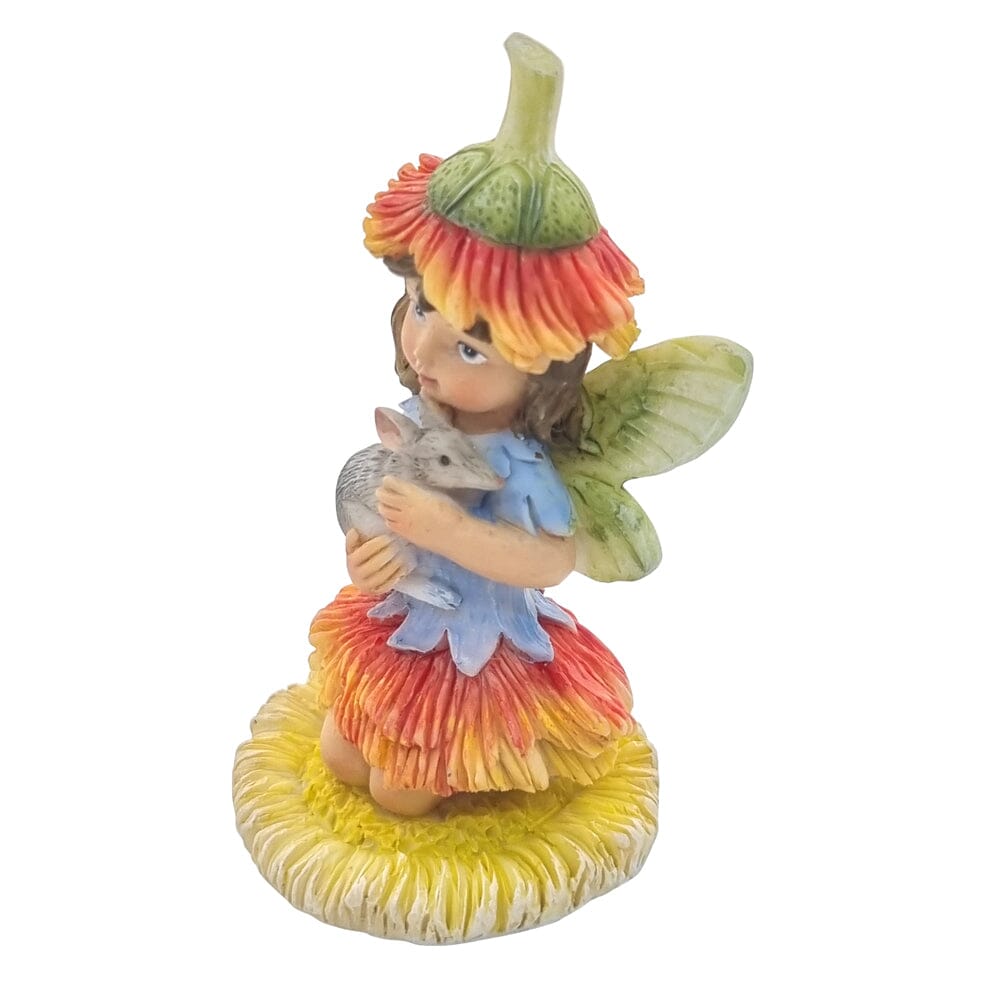 Gum Blossom Fairy with Bilby Fairy Garden Figurines The Flower Garden Collection Gum Blossom Fairy with Bilby 