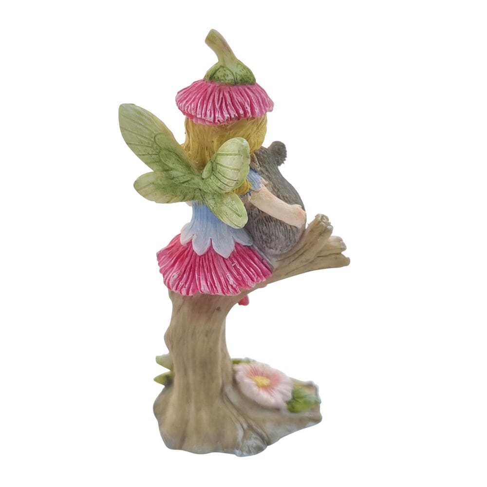 Gum Blossom Fairy with Koala Fairy Garden Figurines The Flower Garden Collection 