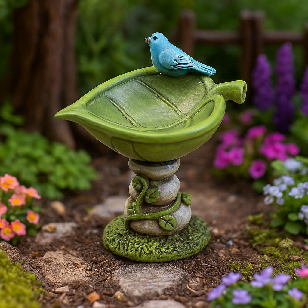 Leaf Bird Bath