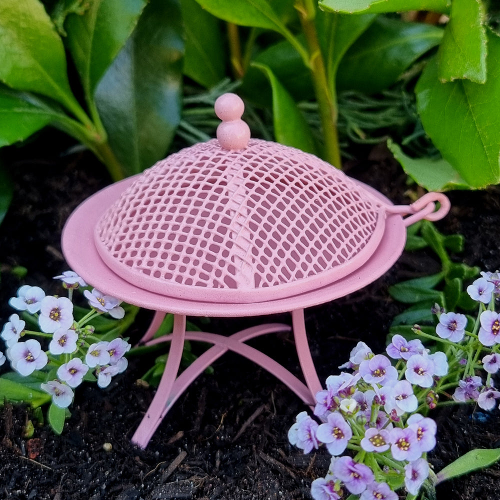 Metal Fire Pit - Pink