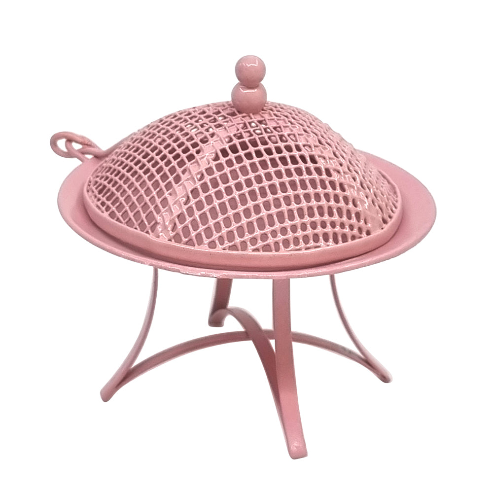 Metal Fire Pit - Pink