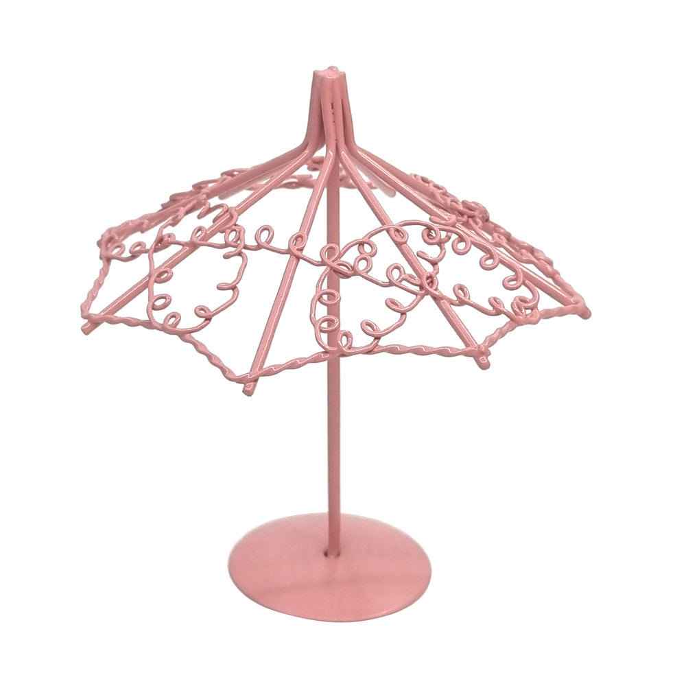Metal Garden Umbrella - Pink