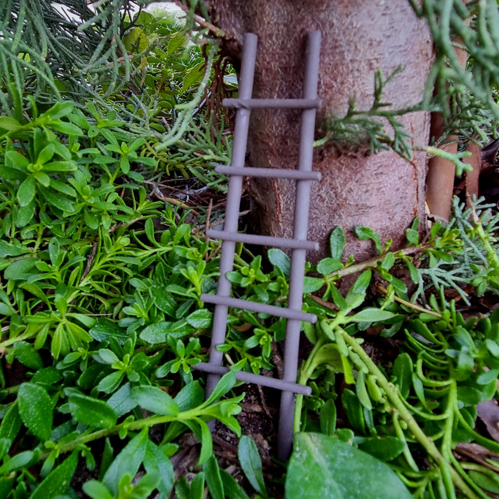 Metal Ladder - Rust Brown