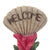 Coral Shell Welcome SIgn Fairy Garden Signs The Mystical Mermaid Collection 