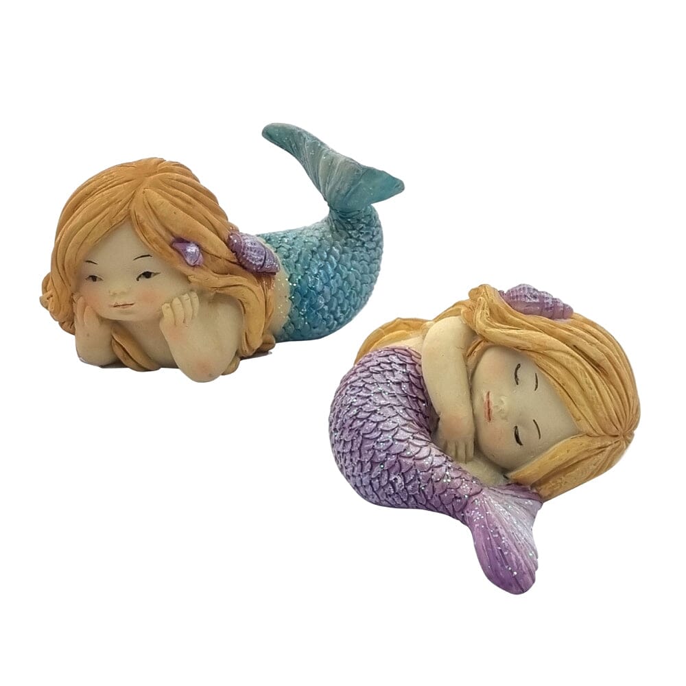 Mermaids - Set of 2 Fairy Figurines The Mystical Mermaid Collection 