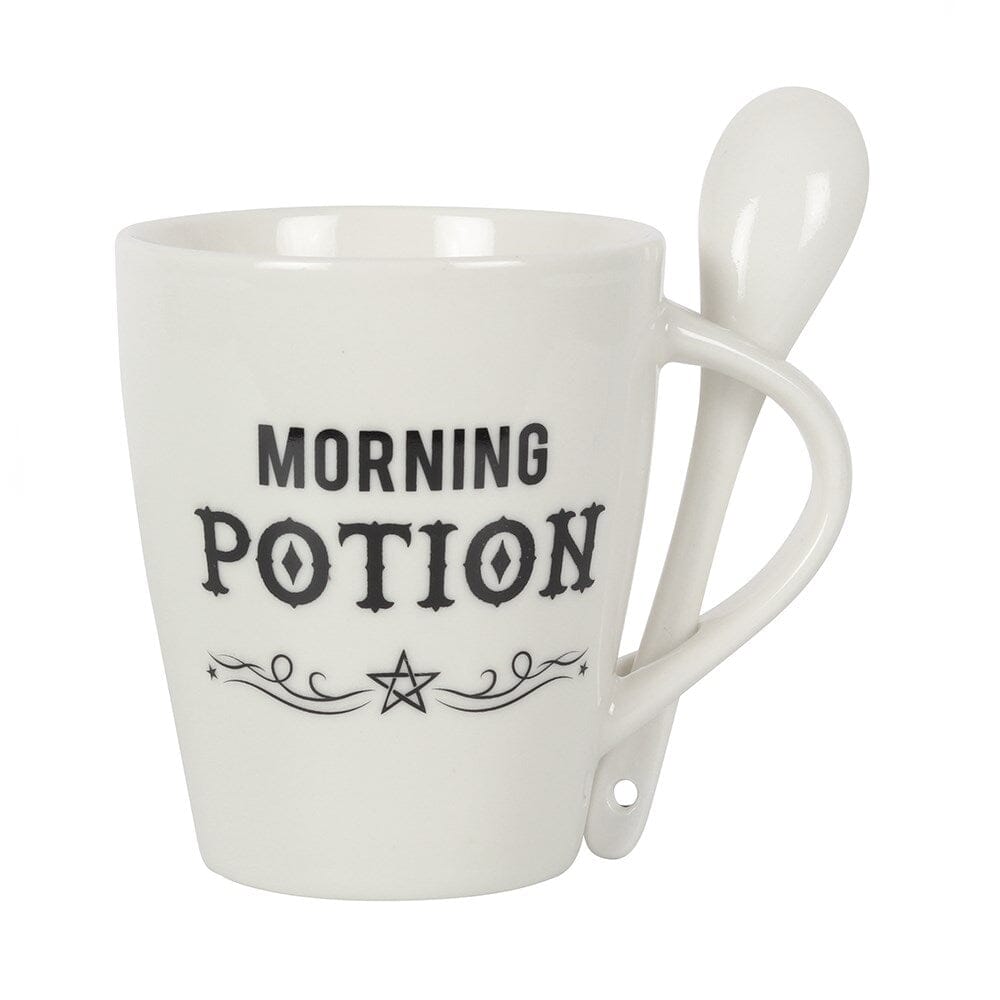 Morning Potion Mug and Spoon Set Gifts &amp; Decor Earth Fairy 