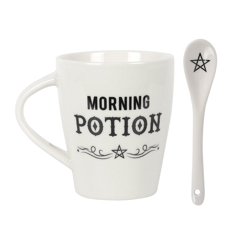 Morning Potion Mug and Spoon Set Gifts &amp; Decor Earth Fairy 