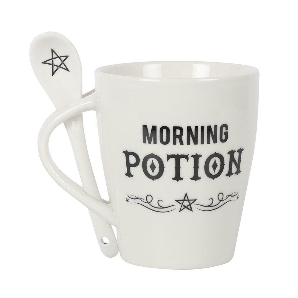 Morning Potion Mug and Spoon Set Gifts &amp; Decor Earth Fairy 