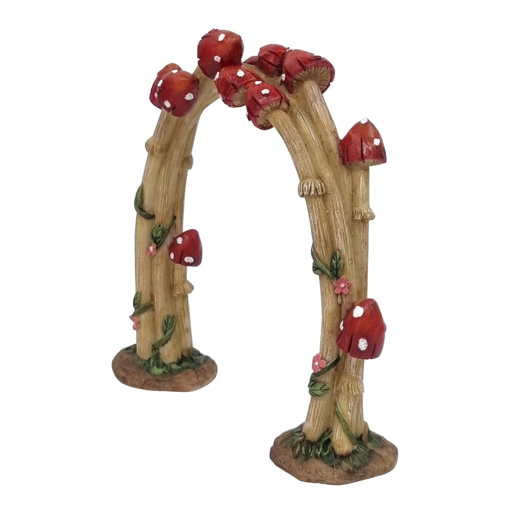 Mushroom Garden Arbour Bridges, Fences &amp; Arbours The Willow Collection 