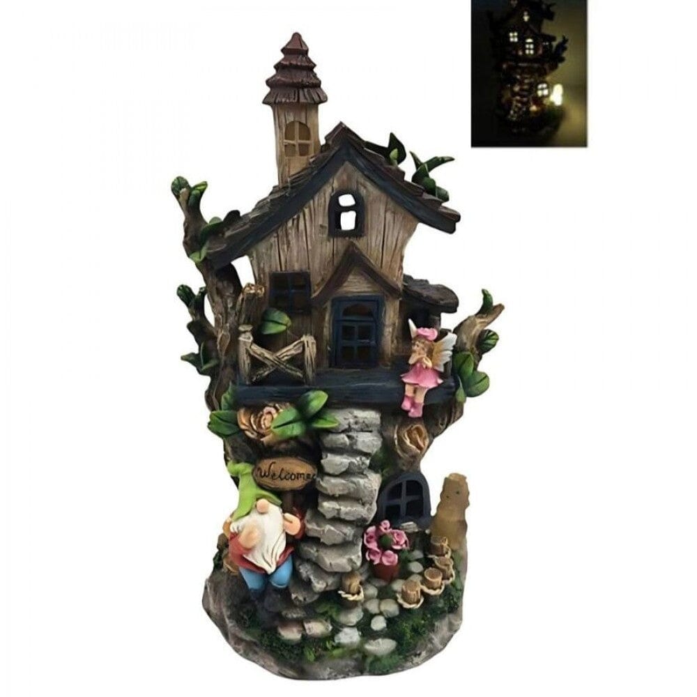 Brigim&#39;s Treehouse - Solar Fairy Houses Earth Fairy 