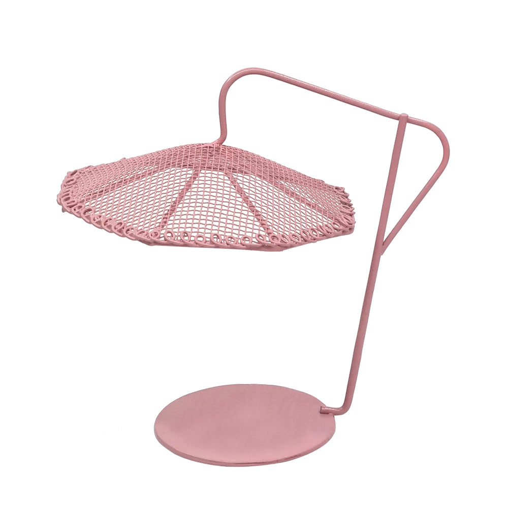 Metal Cantilever Umbrella - Pink