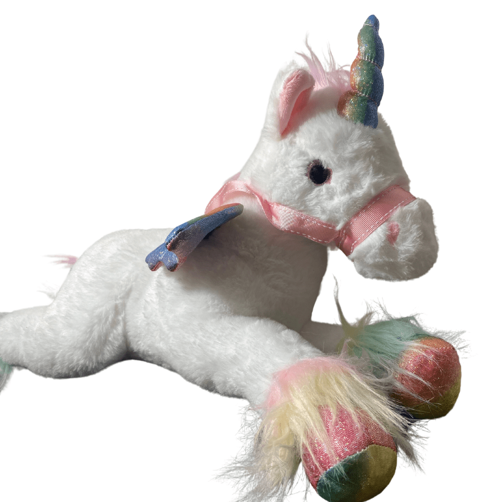 Plush White Pegasus Toys &amp; Play Earth Fairy 