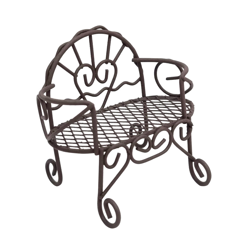 Rust Metal Furniture Set - 3pc