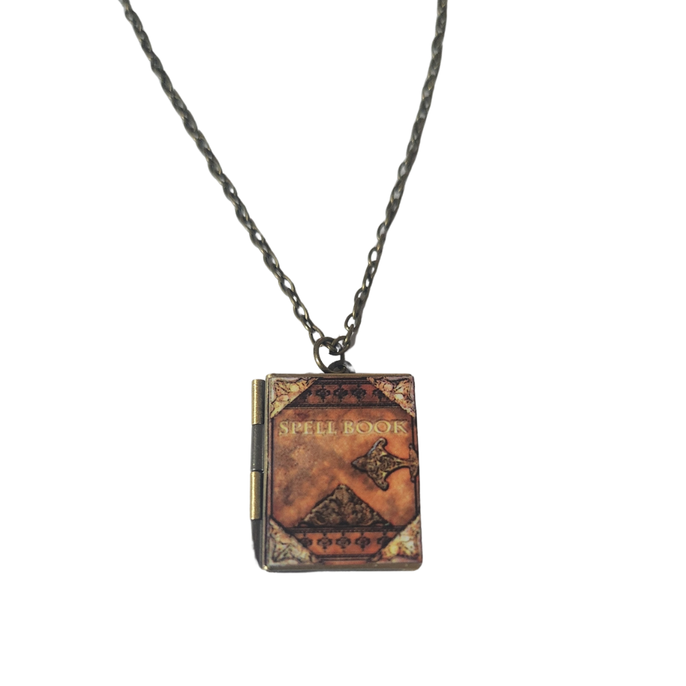 Spell Book Necklace