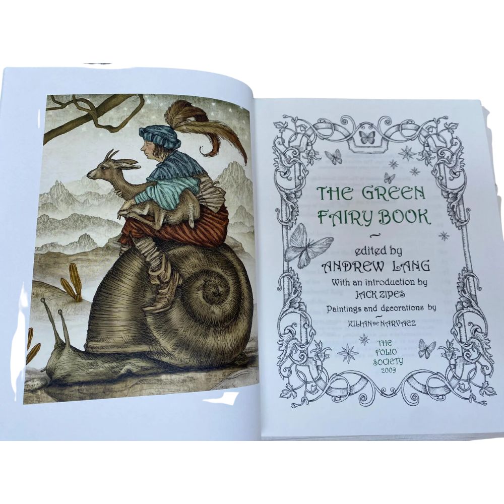 Rare Vintage &quot;The Green Fairy Book&quot;
