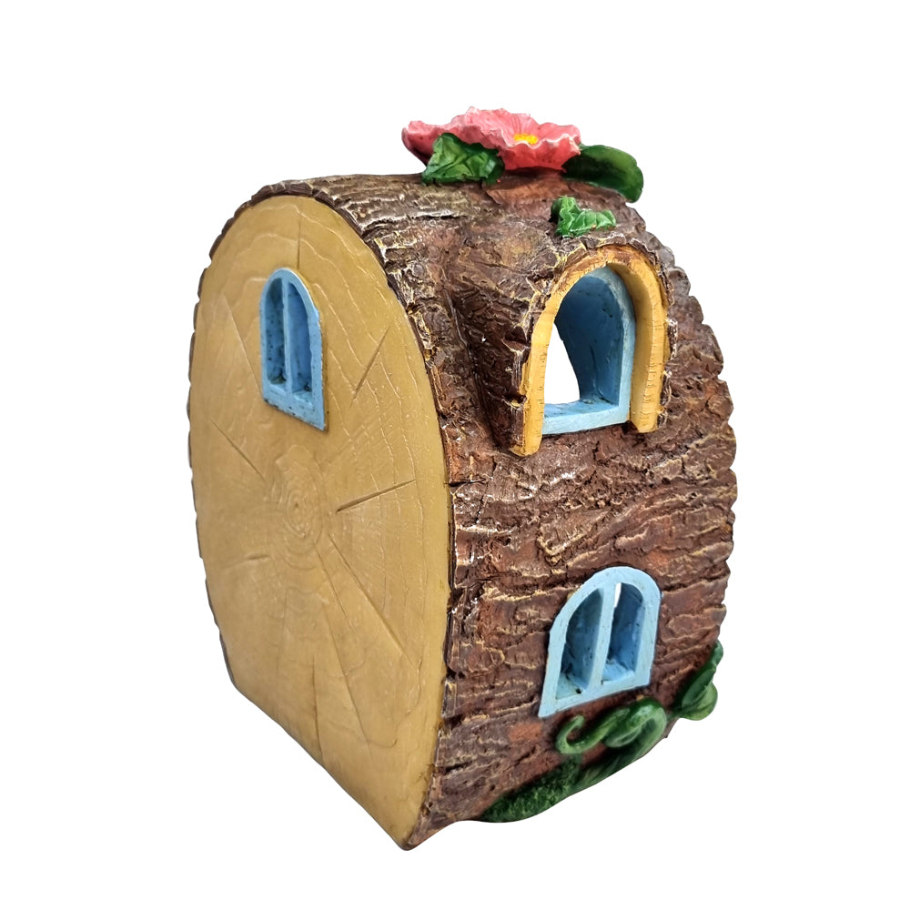 Two-Storey Log Cabin with Accessories