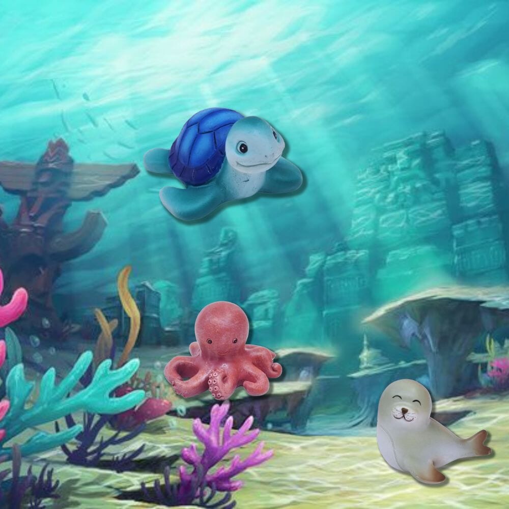 Seal Animals The Mystical Mermaid Collection Marine Animals - Set of 3 