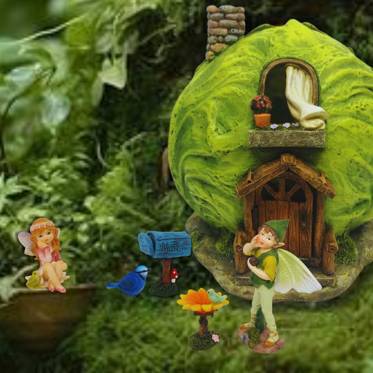 Light Up Fairy Garden Kit Fairy Garden Kits Earth Fairy 