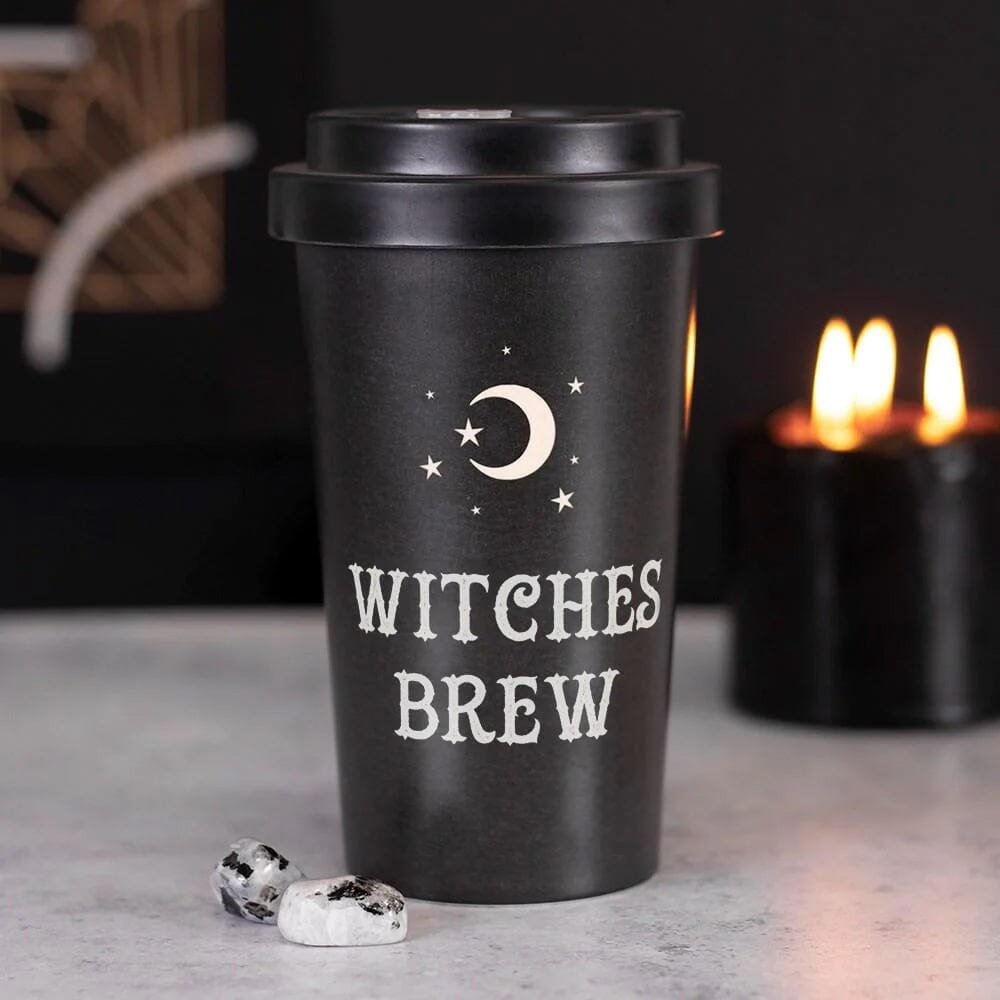 Witches Brew Bamboo Travel Mug Gifts & Decor Earth Fairy 