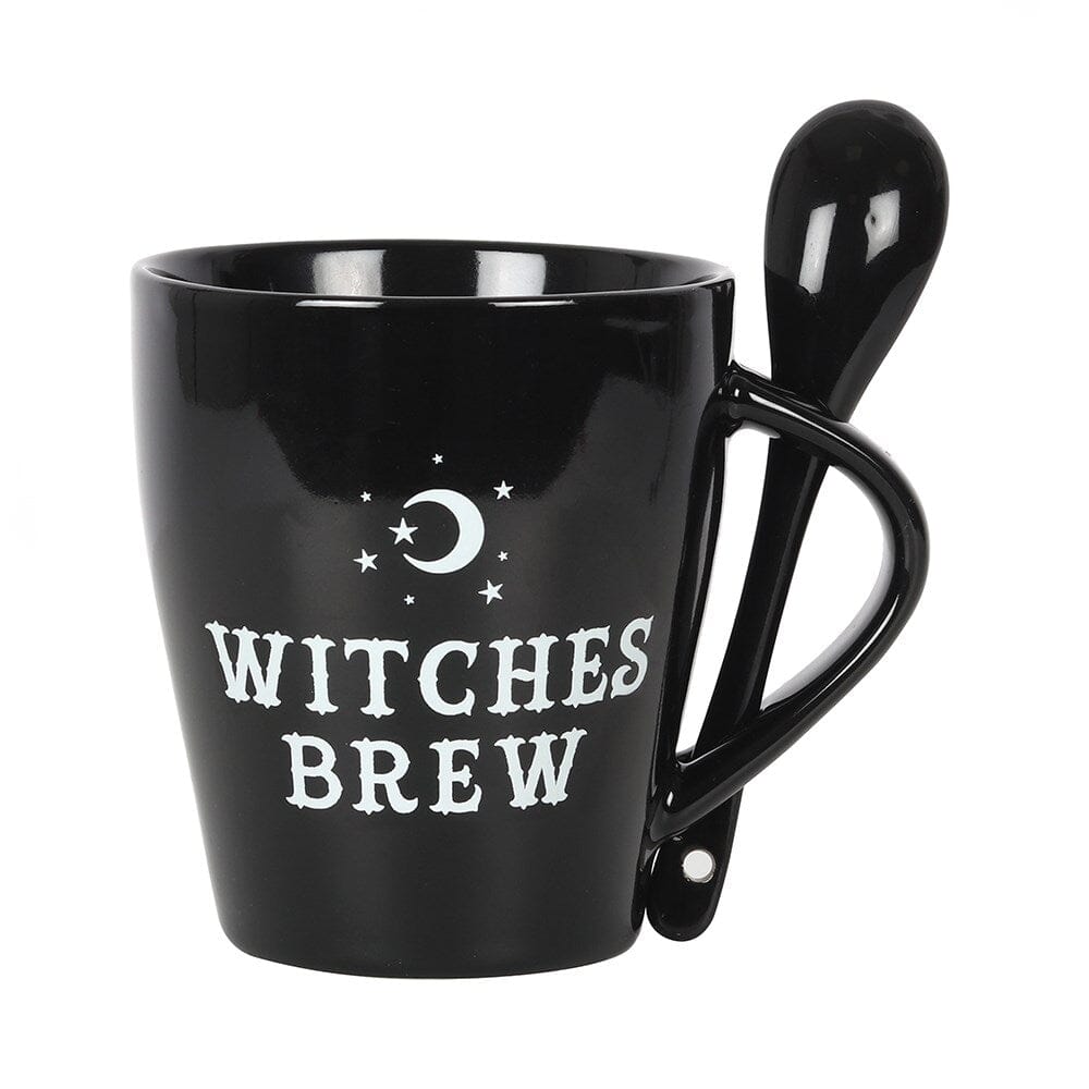 Witches Brew Mug and Spoon Set Gifts &amp; Decor Earth Fairy 