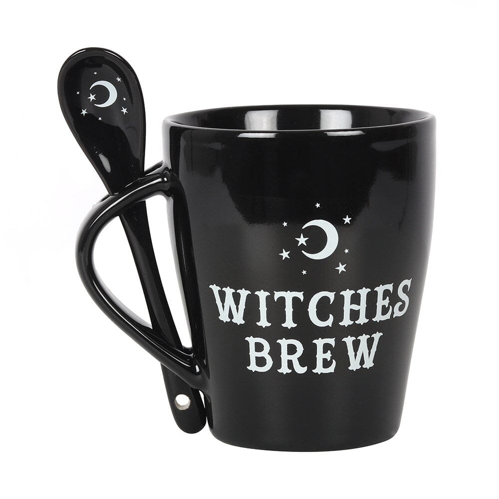 Witches Brew Mug and Spoon Set Gifts &amp; Decor Earth Fairy 