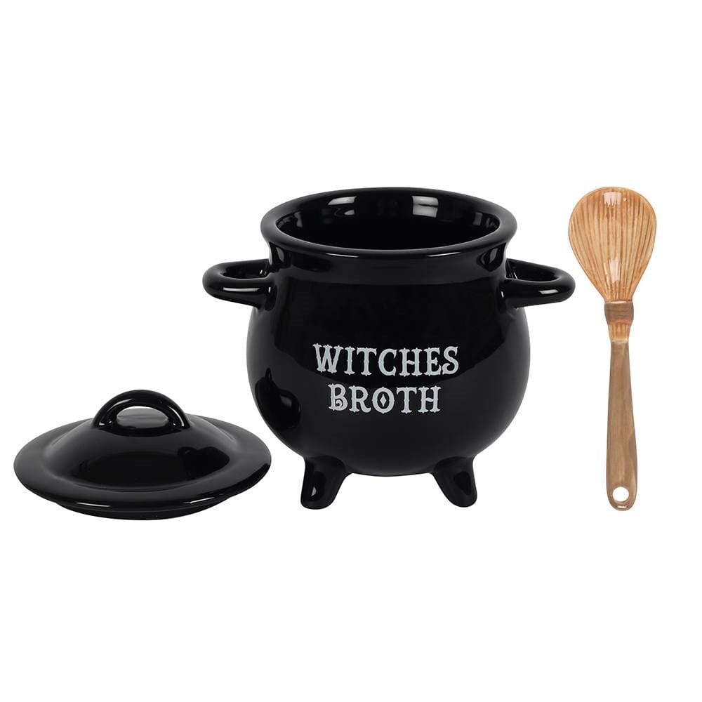Witches Broth Cauldron Soup Bowl Gifts &amp; Decor Earth Fairy 