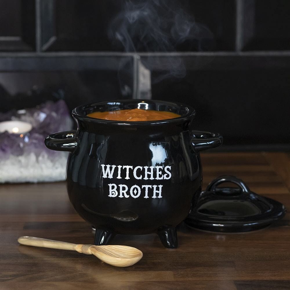 Witches Broth Cauldron Soup Bowl Gifts &amp; Decor Earth Fairy 