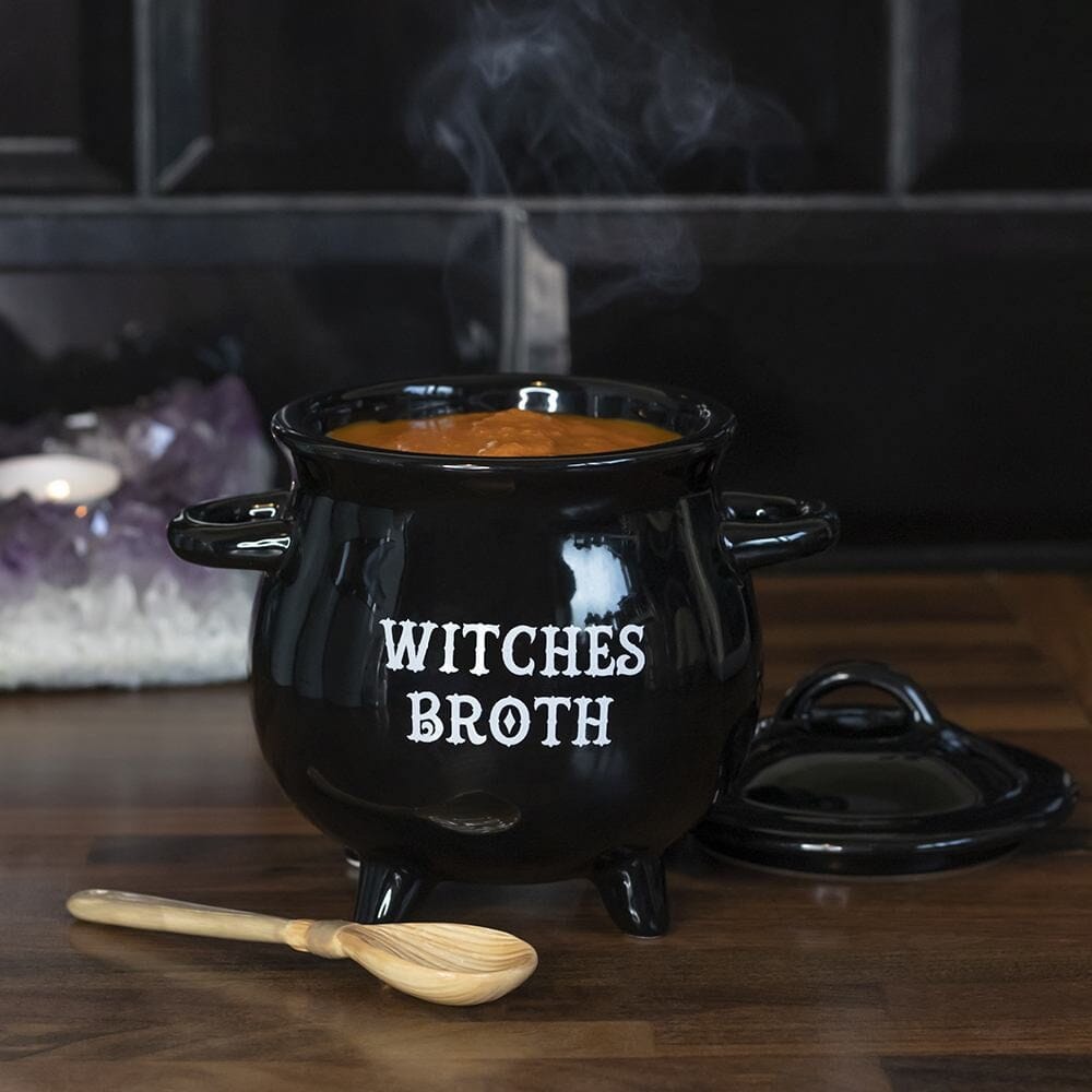 Witches Broth Cauldron Soup Bowl Gifts & Decor Earth Fairy 