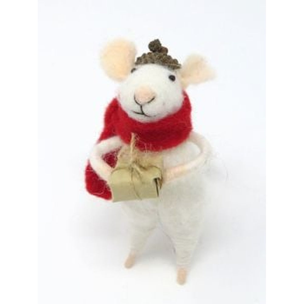 Christmas Mouse with Present