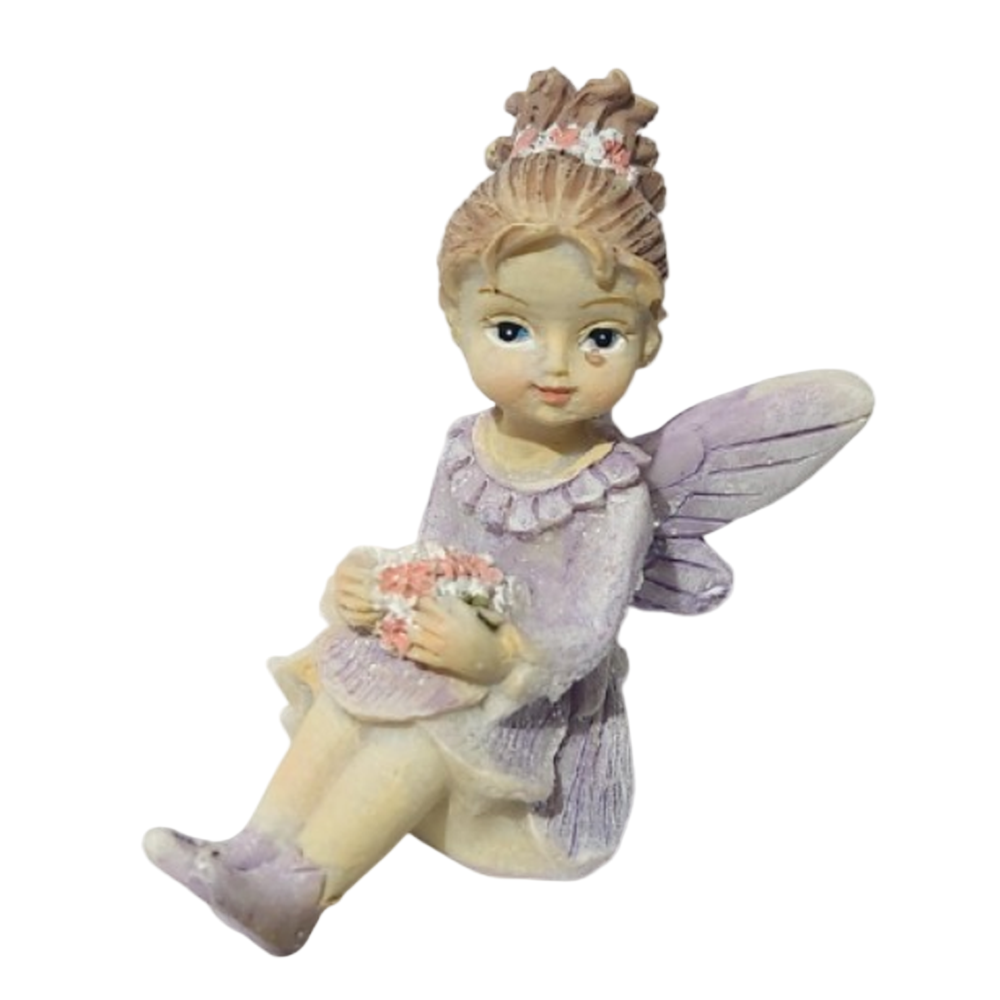 Sitting Flower Garden Fairy