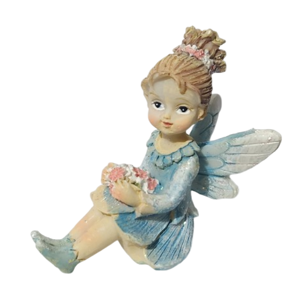 Sitting Flower Garden Fairy