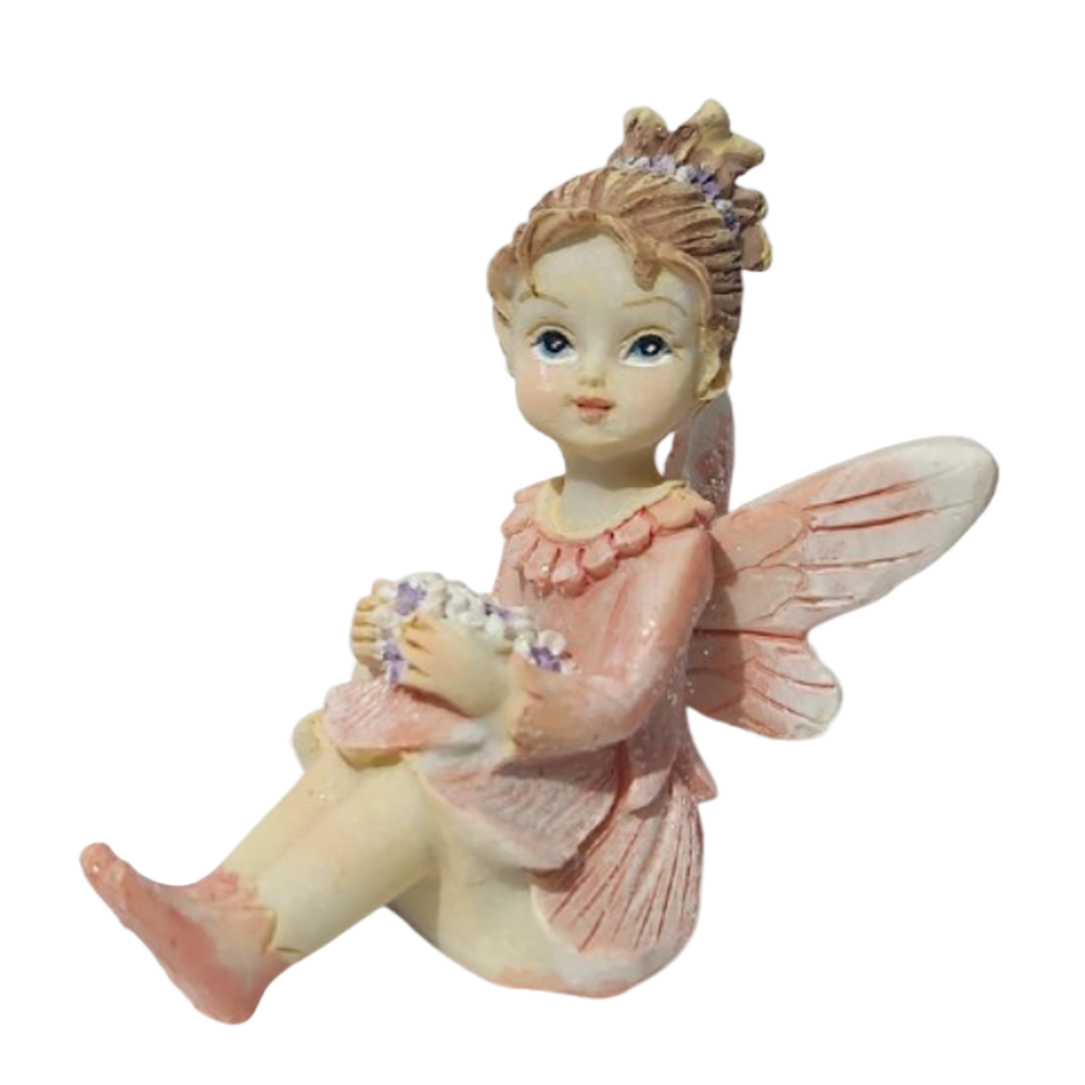 Sitting Flower Garden Fairy