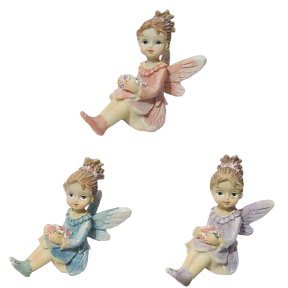 Sitting Flower Garden Fairy